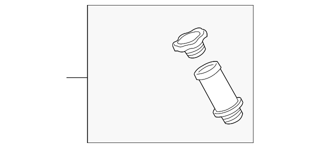 Pipe-Oil Filler (Jaguar OEM) AJ810263OEM