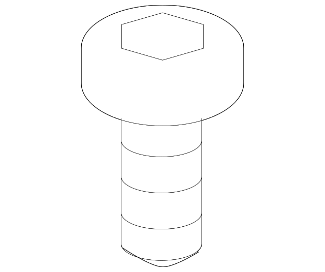 Jaguar Screw AJ810549OEM