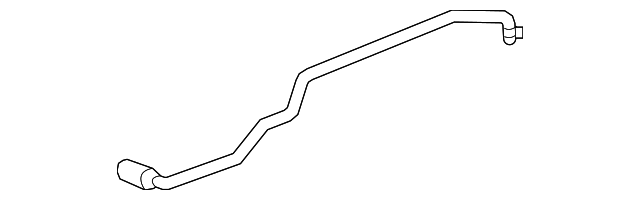 Hose-Water (Jaguar OEM) AJ811062OEM