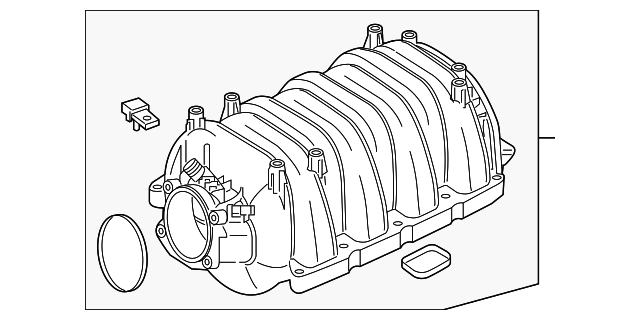 Manifold-Inlet (Jaguar OEM) AJ811998OEM