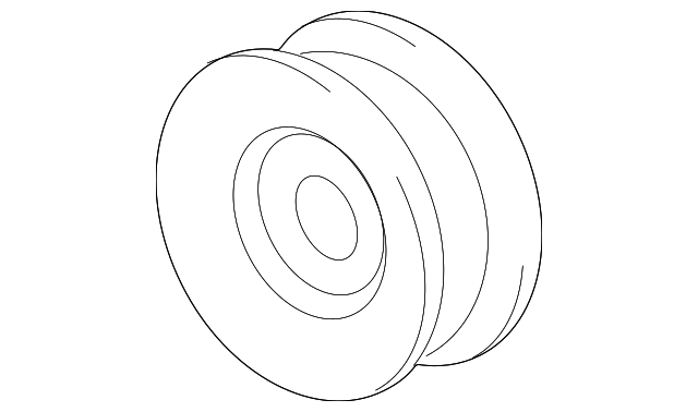 Idler (Jaguar OEM) AJ813564OEM