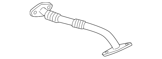 Pipe-Egr, Discontinued (Limited Supply) (Jaguar OEM) AJ82344OEM