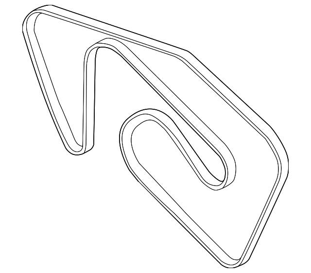 Serpentine Belt AJ84136