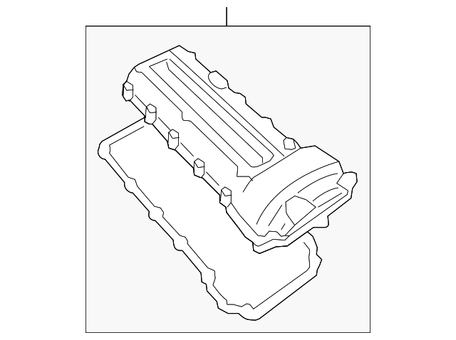 Cover-Camshaft (Jaguar OEM) AJ88613OEM