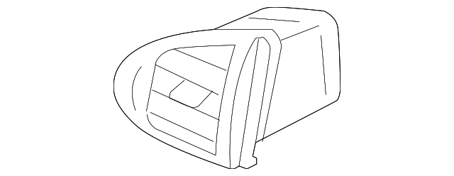 Vent-Facia (Jaguar OEM) C2C10039OEM