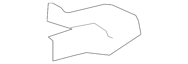 Cover-Seat Slide (Jaguar OEM) C2C12412AMTOEM