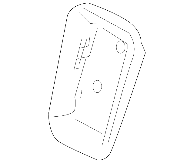Escutcheon-Seatb (Jaguar OEM) C2C14435ADXOEM