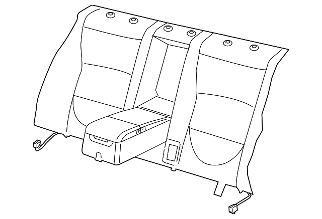 Cover-Squab (Jaguar OEM) C2C14593LEGOEM