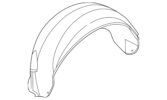 Liner-Wheelarch (Jaguar OEM) C2C1574OEM