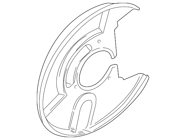 Shield-Disc - Discontinued (Jaguar OEM) C2C19123OEM