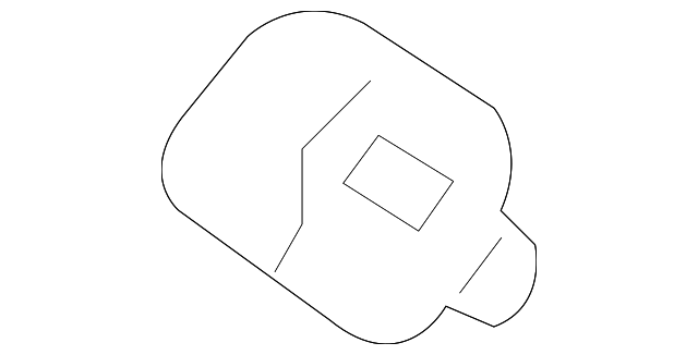 Escutcheon-Seatb (Jaguar OEM) C2C19129ADXOEM