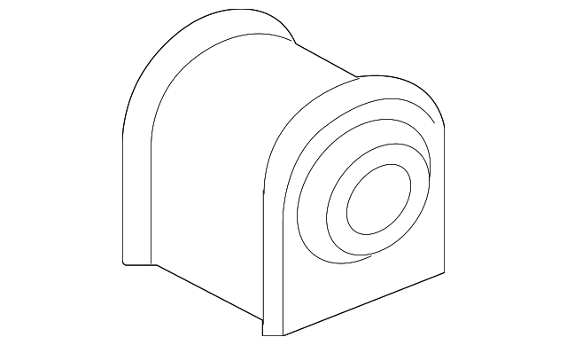 Sway Bar Bushing (Rear) C2C20469