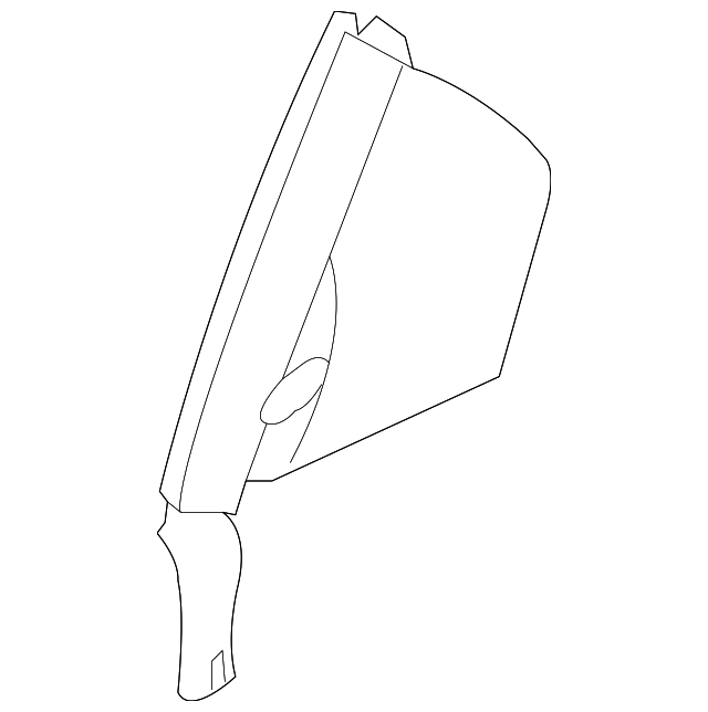 Sunblind-Glass, Discontinued (Limited Supply) (Jaguar OEM) C2C20571OEM