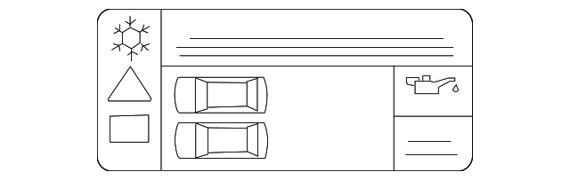 Label-Air Con Wa (Jaguar OEM) C2C22614OEM