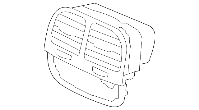 Vent-Console (Jaguar OEM) C2C24295OEM