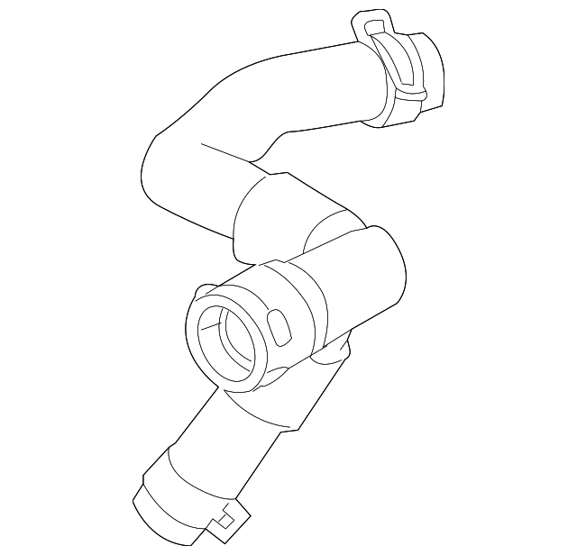 Tube-Plenum Drai (Jaguar OEM) C2C24568OEM