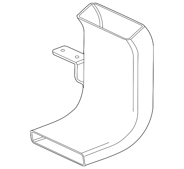 Duct-Cooling (Jaguar OEM) C2C26659OEM