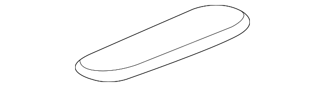 Pad-Trim - Discontinued (Jaguar OEM) C2C26687LEGOEM
