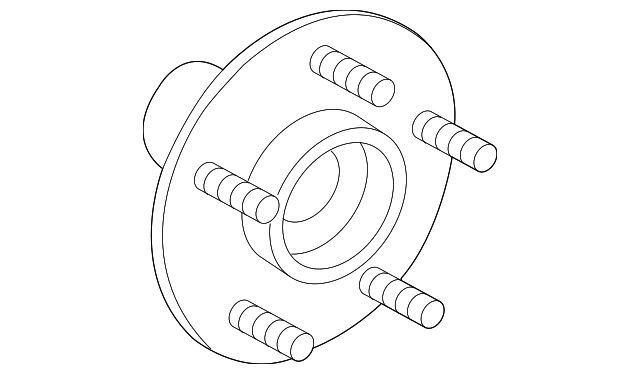 Hub - Discontinued (Jaguar OEM) C2C28417OEM