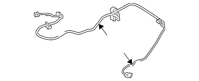 Harness (Jaguar OEM) C2C28805OEM