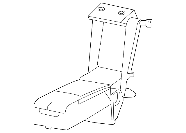Armrest-Squab (Jaguar OEM) C2C30101SELOEM