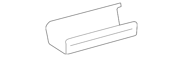 Cover-Seat Slide (Jaguar OEM) C2C30313AMROEM