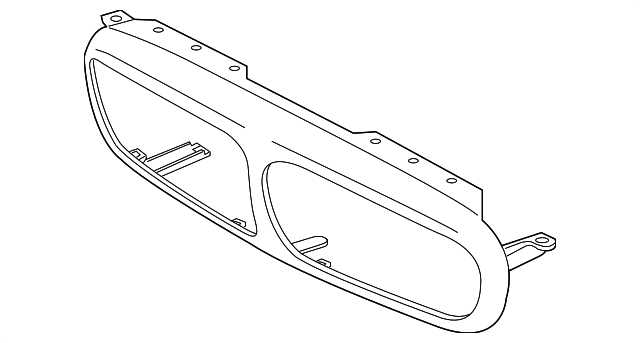 Surround-Rad Gri (Jaguar OEM) C2C31687OEM