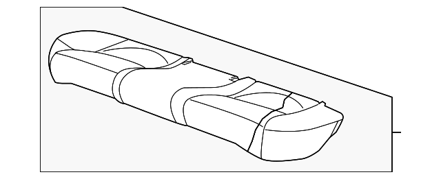 Cushion - Discontinued (Jaguar OEM) C2C32229NEDOEM