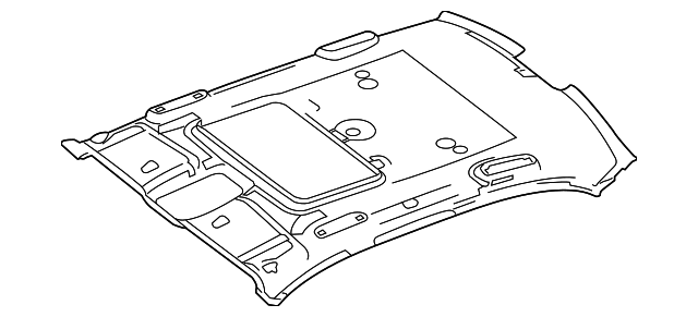 Headlining - Discontinued (Jaguar OEM) C2C33780SELOEM