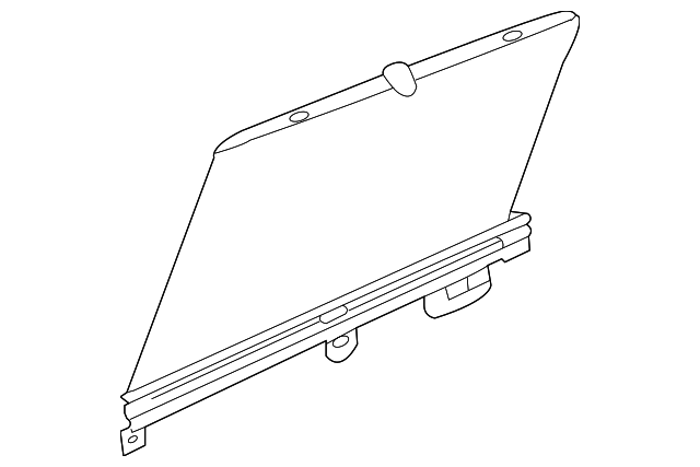 Sunblind-Glass (Jaguar OEM) C2C34376OEM
