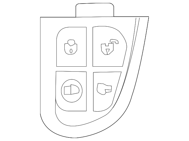 Transmitter-Key (Jaguar OEM) C2C35283OEM