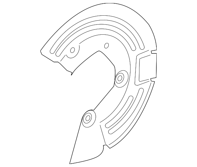 Shield-Disc (Jaguar OEM) 
