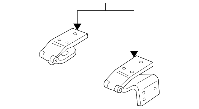 Hinge-Bonnet (Jaguar OEM) C2C36086OEM