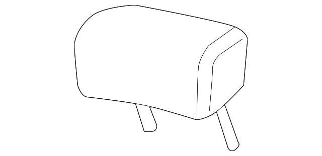 Headrest (Jaguar OEM) C2C36444LEG