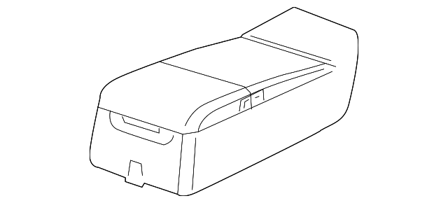Armrest-Squab (Jaguar OEM) C2C36447SELOEM
