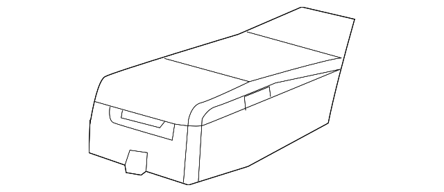 Armrest-Squab (Jaguar OEM) C2C36455LHNOEM