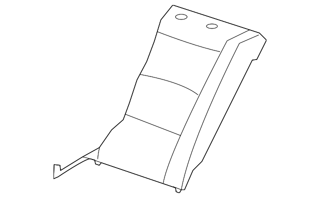 Cover-Squab (Jaguar OEM) C2C36475LHHOEM