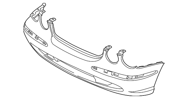 Cover-Bumper (Jaguar OEM) C2C36636XXXOEM