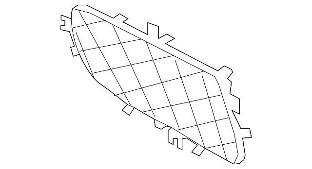 Mesh-Radiator Gr (Jaguar OEM) C2C36780OEM