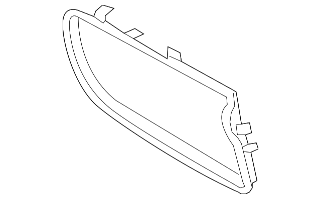 Moulding-Grille (Jaguar OEM) C2C36785OEM