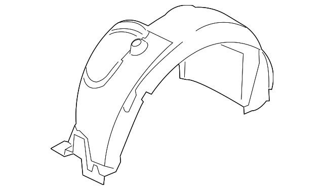 Liner-Wheelarch (Jaguar OEM) C2C36991OEM