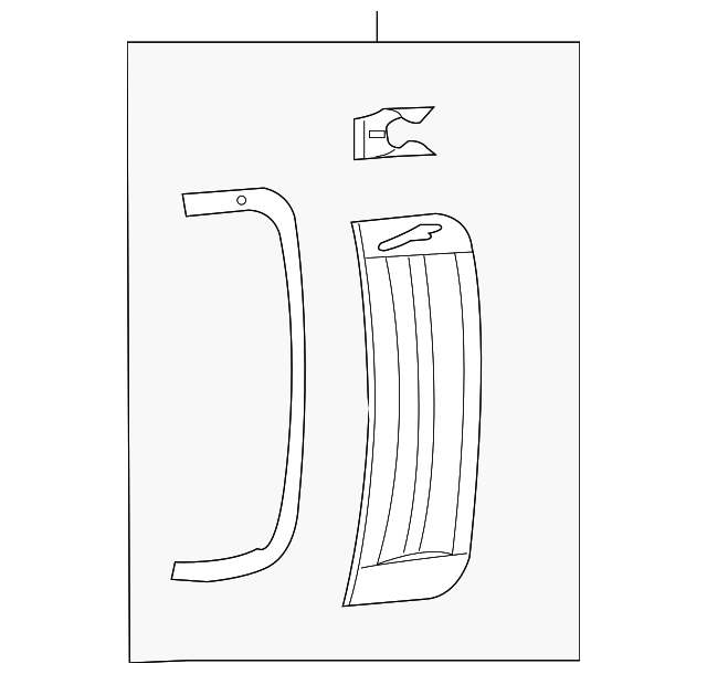 Finisher-Vent (Jaguar OEM) C2C39339XXXOEM