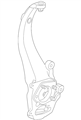 Jaguar Vertical Link - Left Hand (Front)