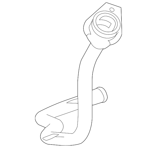 Pipe-Fuel Filler, Discontinued (Limited Supply) (Jaguar OEM) C2C39684OEM