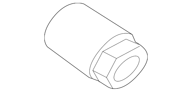 Nut (Jaguar OEM) C2C40508OEM