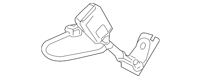 Buckle-Seatbelt (Jaguar OEM) C2C41302LEGOEM