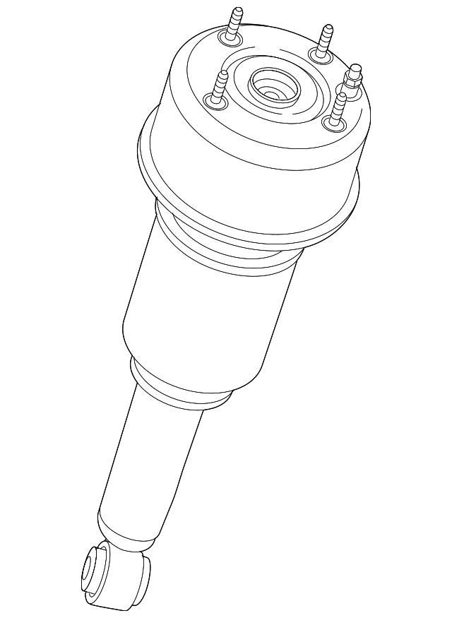 Damper & Spring- (Jaguar OEM) C2C41343OEM