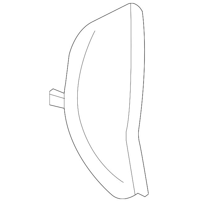 Panel-Facia End (Jaguar OEM) C2C4145SELOEM