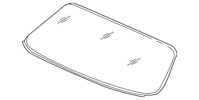 Glass-Backlight (Jaguar OEM) C2C4373OEM