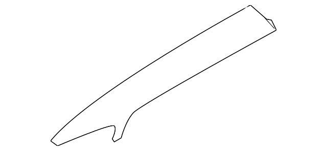 Finisher-A Post (Jaguar OEM) C2C4990LHJOEM